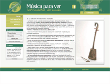 Tablet Screenshot of musicaparaver.org